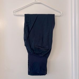 Gap Maternity Full Panel Best Girlfriend Navy Chino Pants Size 6